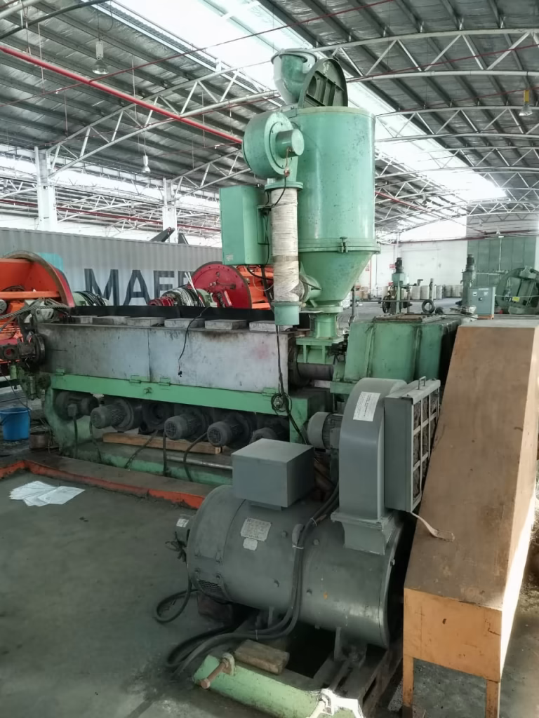 img02 pioneer 120mm 25d pvc xlpe extruder