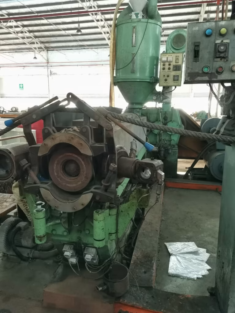 img04 pioneer 120mm 25d pvc xlpe extruder