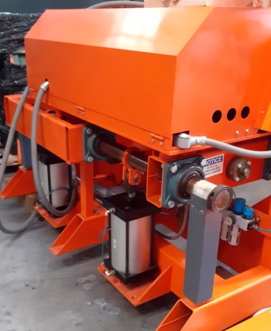 img04 reelex 1250mm motorized pay off, model 10hp