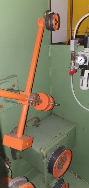 img02 m+e steel wire wet drawing machine nmg 25 with sp350 spooler