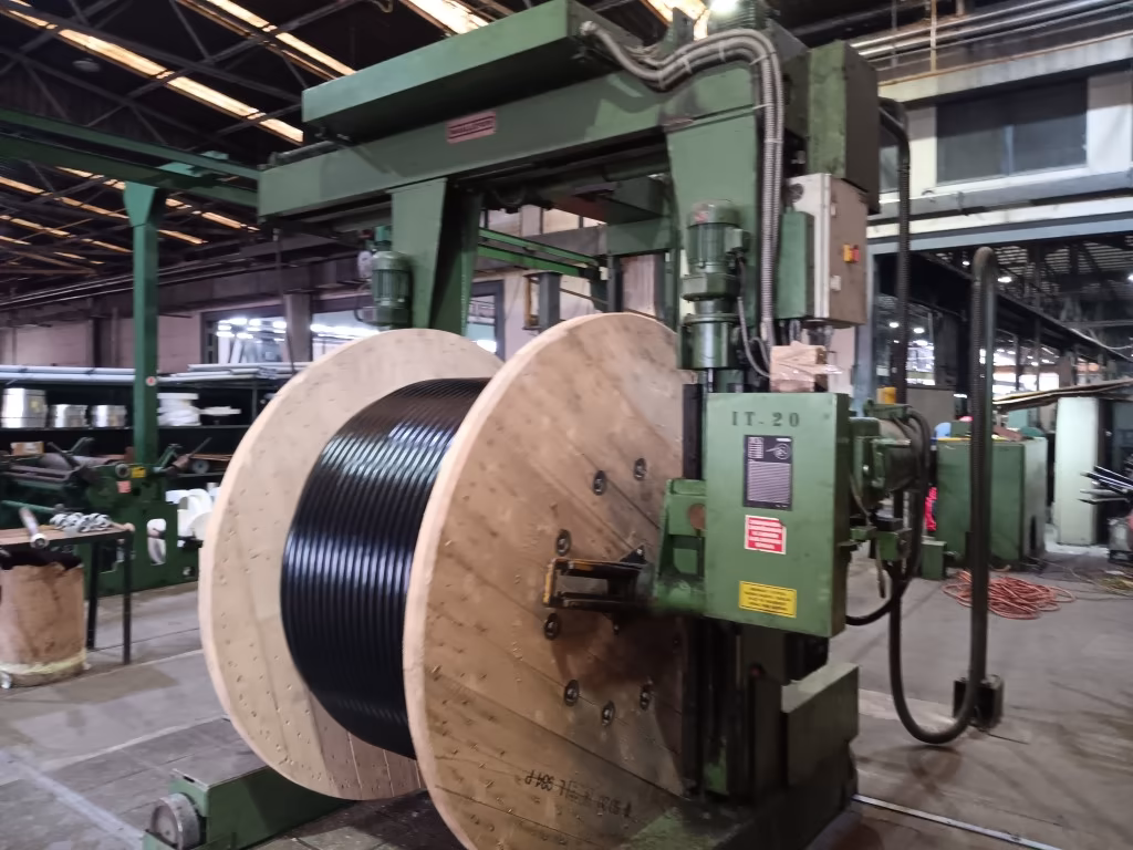 img03 maillefer 2600mm portal type take up, model jd26