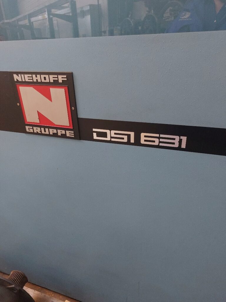 img01 niehoff stranding line for data cable, model dsi 631