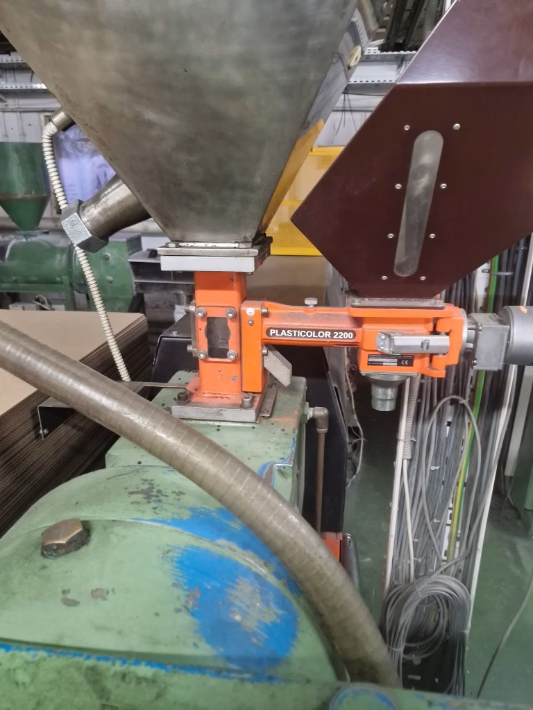 img05 francis shaw 75mm 25d extruder line for pvc, pe and lso