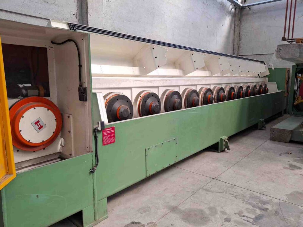 img01 sictra 13 dies rodbreakdown bench, 13 motors