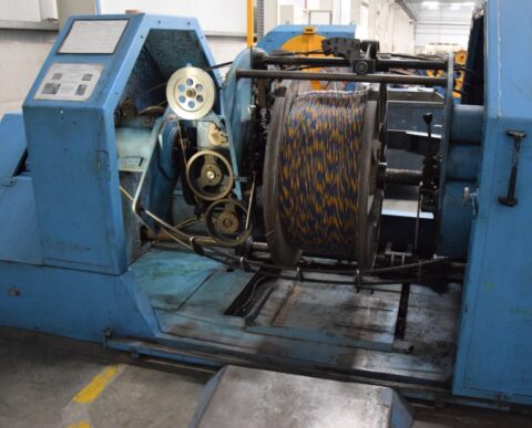 img01 setic 1000mm double twisting stranding line